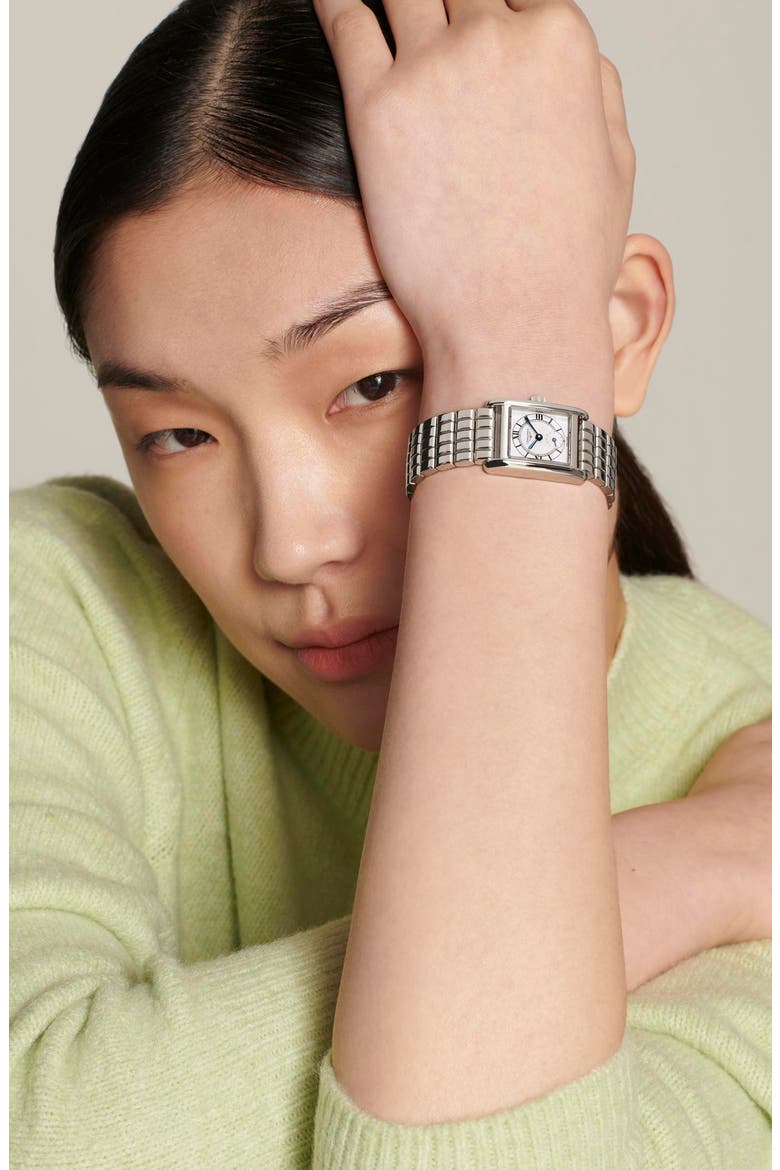 Mini DolceVita Bracelet Watch, 29mm, Alternate, color, SILVER