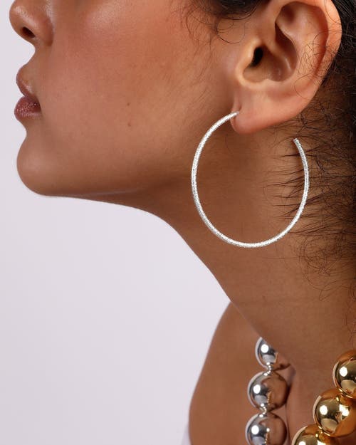 Emma Pills Extra Her Hoops In Silver