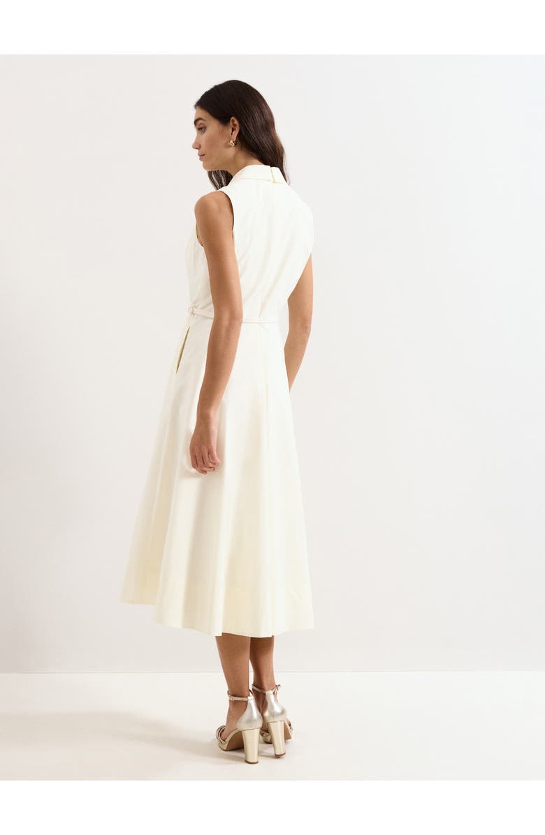 Phase Eight Ariane Shirt Dress, Alternate, color, Ivory