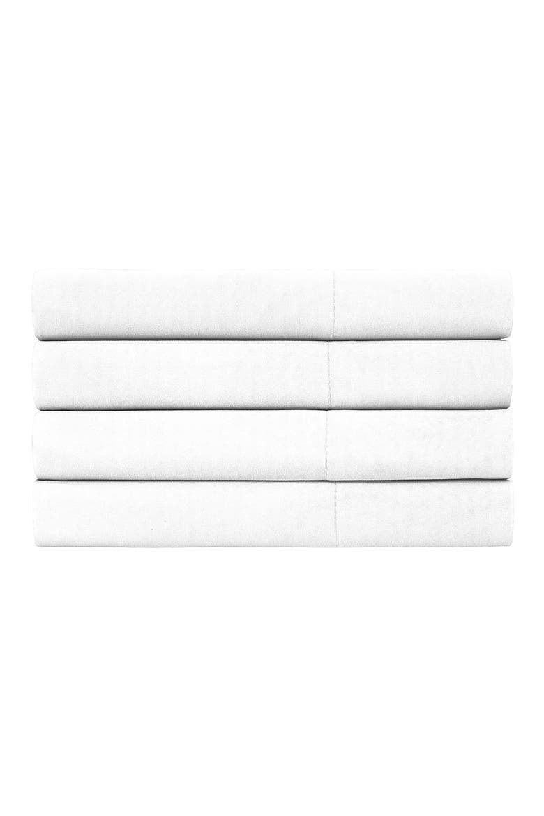 4 Piece Pillow Case Set, Alternate, color, WHITE