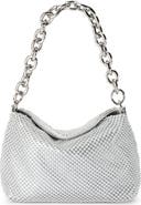 Olga Berg Skylar Ball Mesh Shoulder Bag