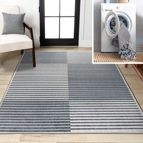 Didim Boho Medallion Machine-Washable Area Rug