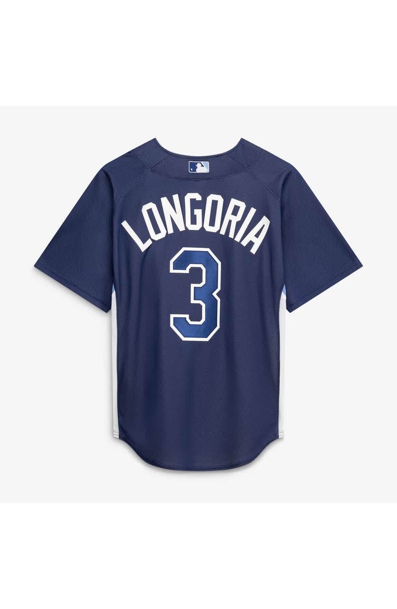 Mitchell & Ness Men's Mitchell & Ness Evan Longoria Navy Tampa Bay Rays Authentic Batting Practice Jersey, Alternate, color, Navy