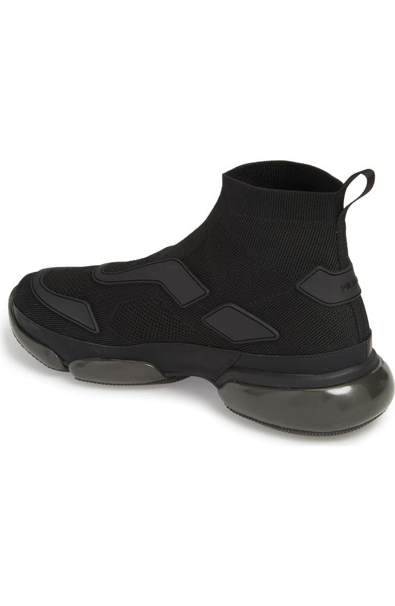 Prada Cloudburst High Top Sneaker, Alternate, color,