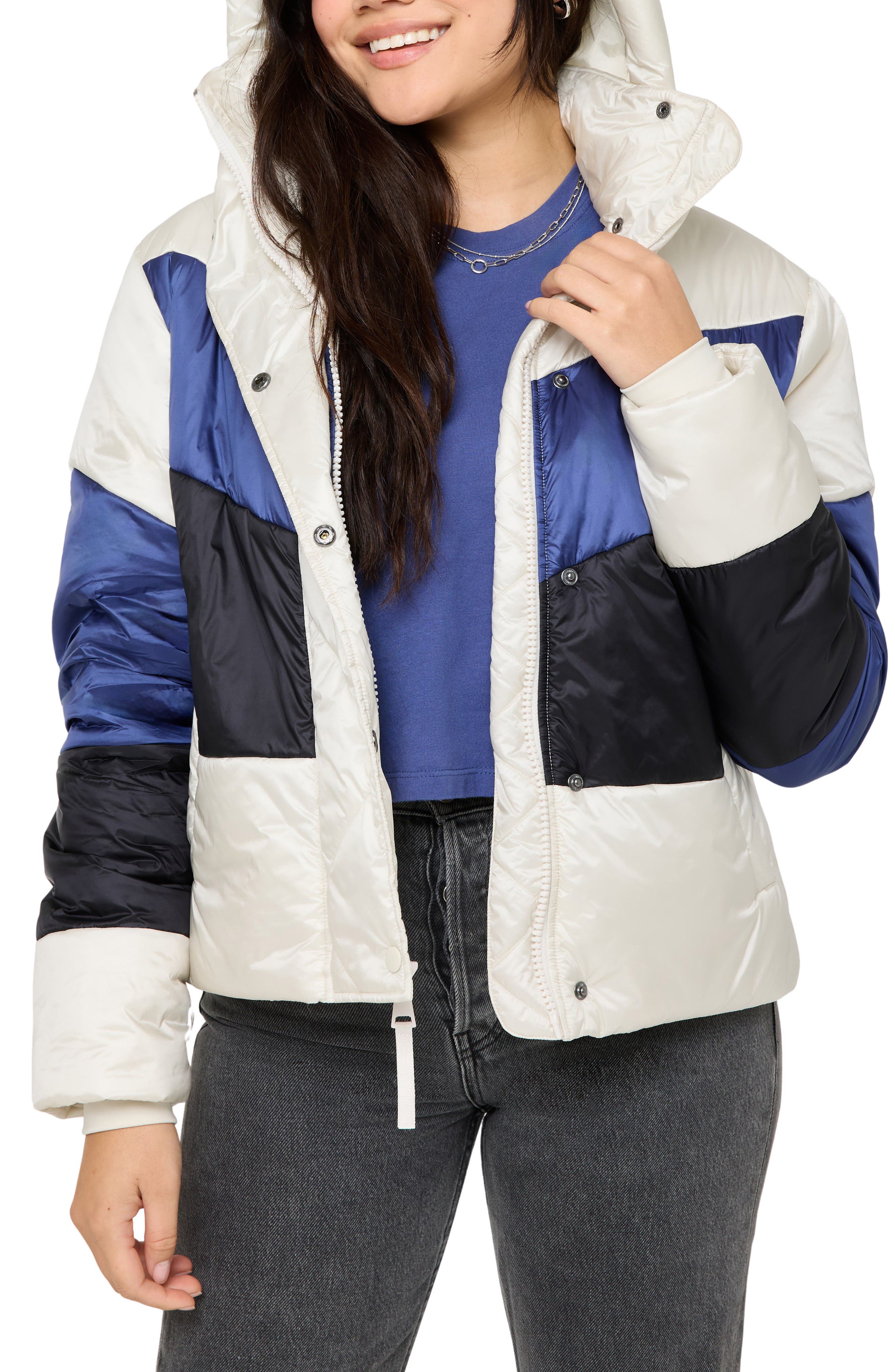 Spiritual Gangster Aero Hooded Puffer Jacket