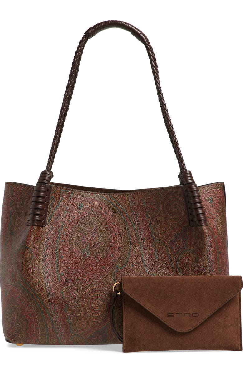 Etro Small Libra Pegaso Tote, Alternate, color,