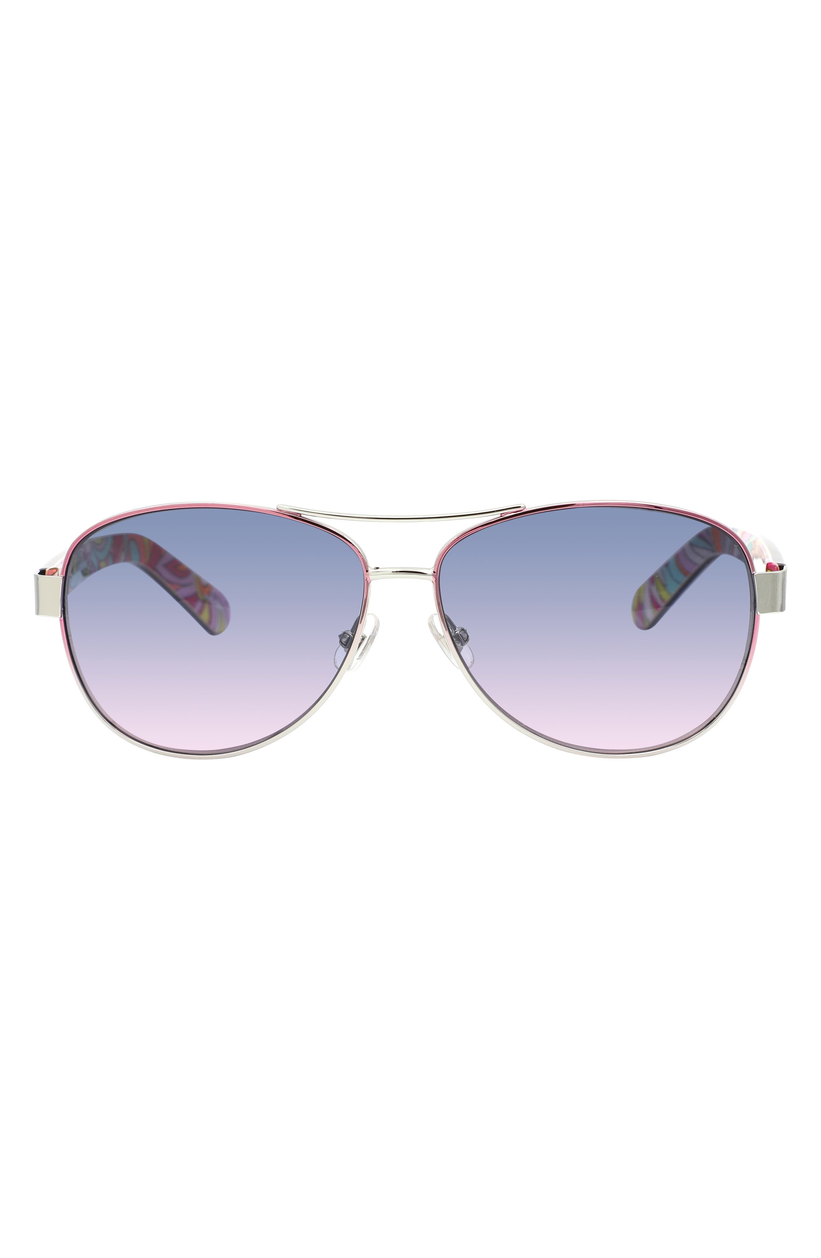 kate spade new york 'dalia2' 58mm aviator sunglasses