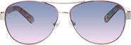 Kate Spade New York kate spade new york 'dalia2' 58mm aviator sunglasses