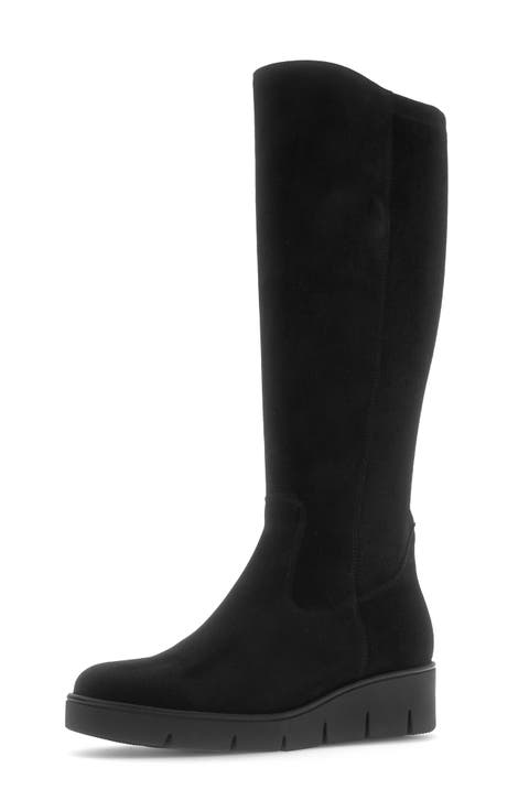 Vina Leather Knee High Boot