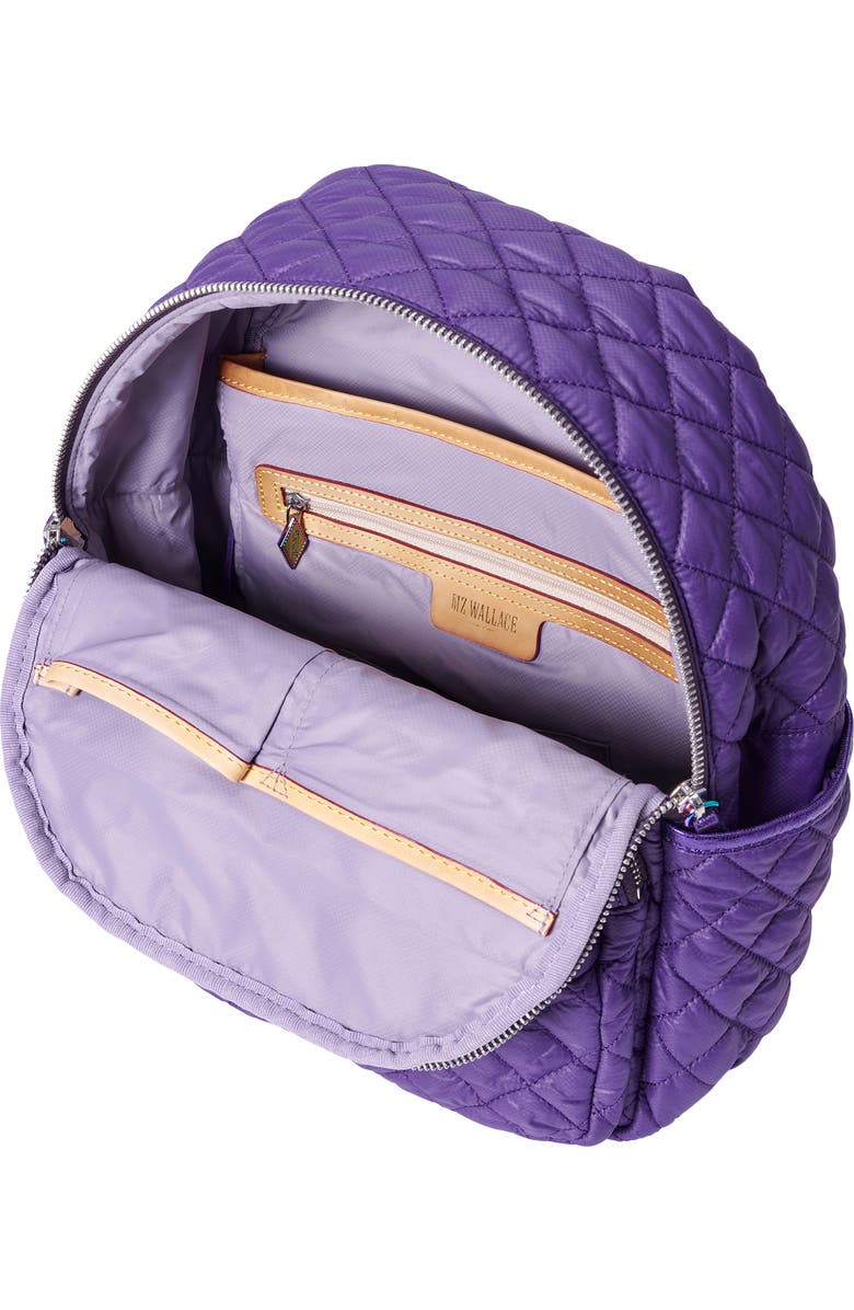 MZ Wallace Small Crosby Quilted Backpack, Alternate, color,
