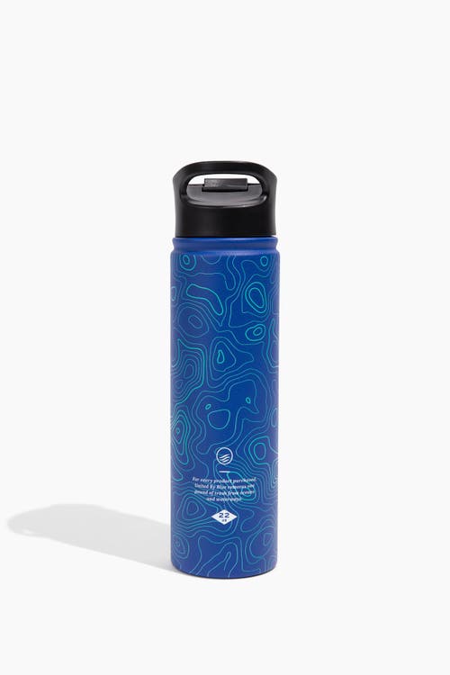 UNITED BY BLUE UNITED BY BLUE 22 OZ TOPOGRAPHY STEEL BOTTLE