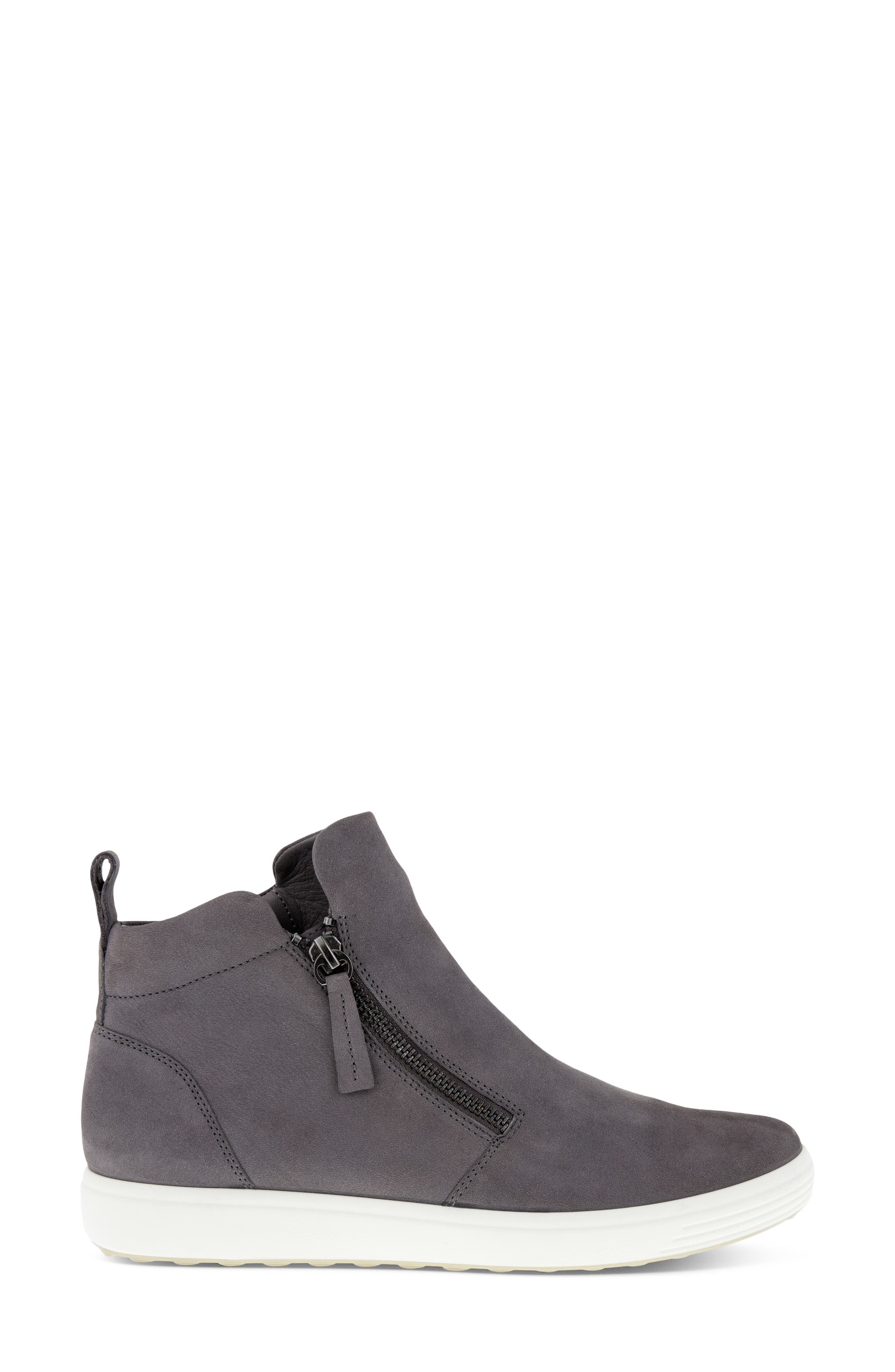 Soft 7 Mid Top Sneaker, Alternate, color, GRAVITY NUBUCK