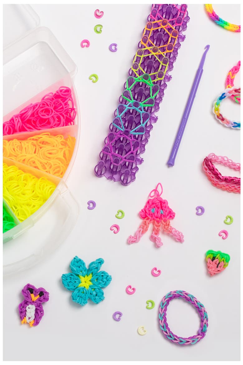 Brilliant Bracelets Rubber Band Bracelet Kit, Alternate, color, MULTI