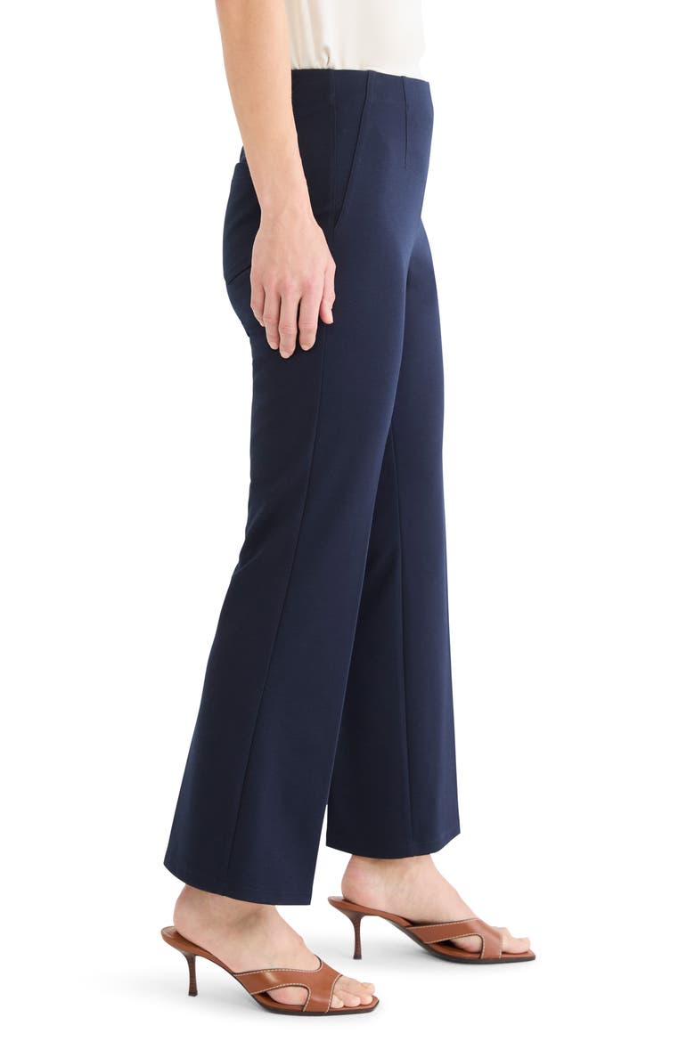 Berkeley Bootcut Ponte Pants, Alternate, color, DARK INDIGO
