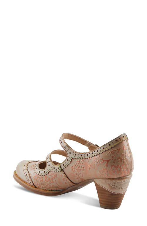 L'artiste By Spring Step Gaviria Mary Jane Pump In Multi