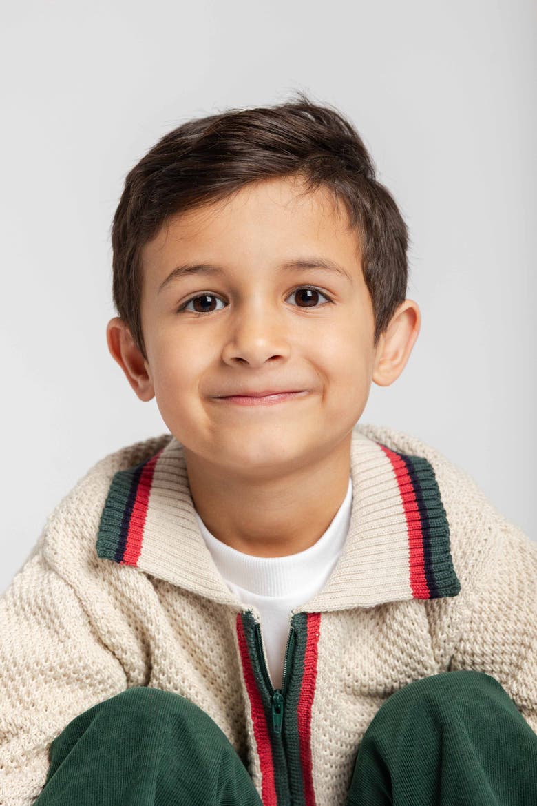 Polo Sweater, Alternate, color, Beige