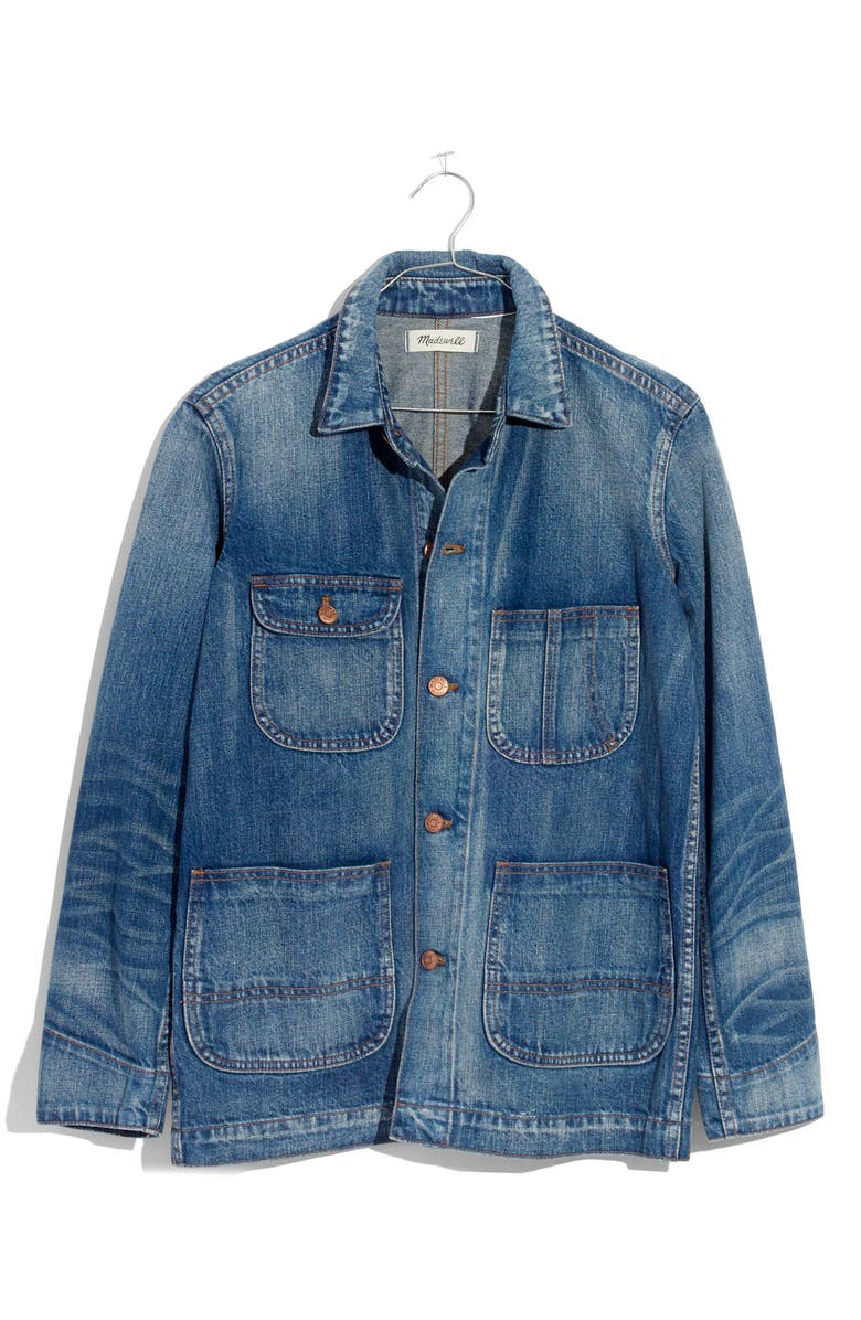 Madewell Denim Chore Coat, Alternate, color, 