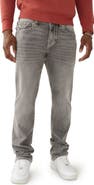 True Religion Ricky Big T Flap Straight Leg Jeans
