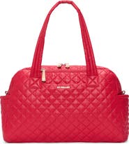MZ Wallace Jimmy Deluxe Quilted Nylon Duffle Bag (Women) | Nordstrom