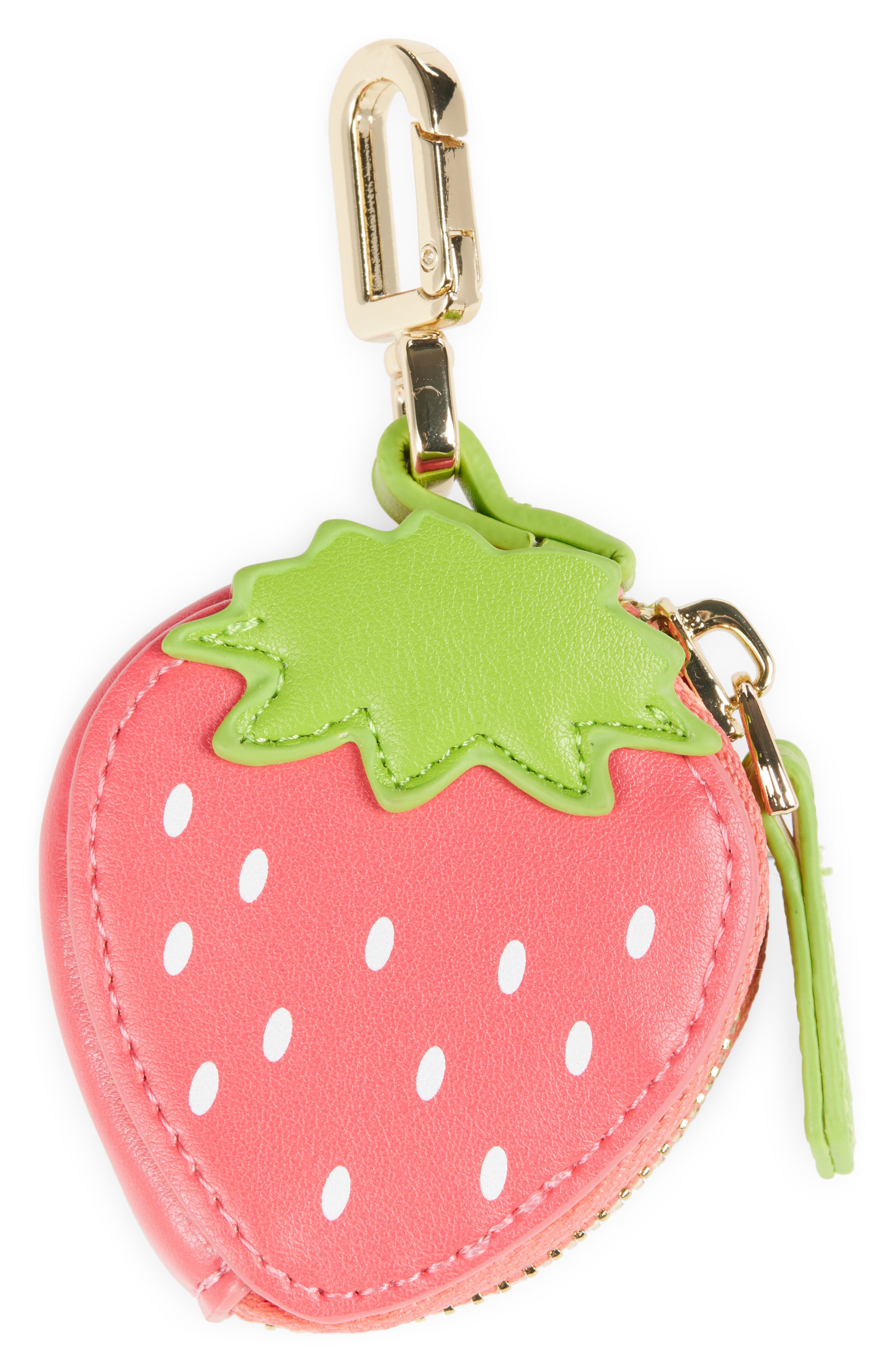 Leith Strawberry Case Bag Charm