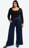 SEE ROSE GO Multitasker Wide Leg Pant Plus Size