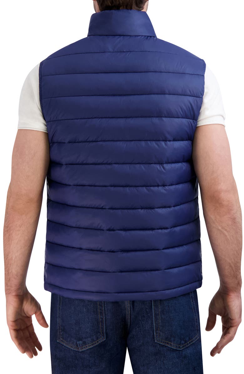 Cole Haan Signature Quilted Puffer Vest, Alternate, color, Navy