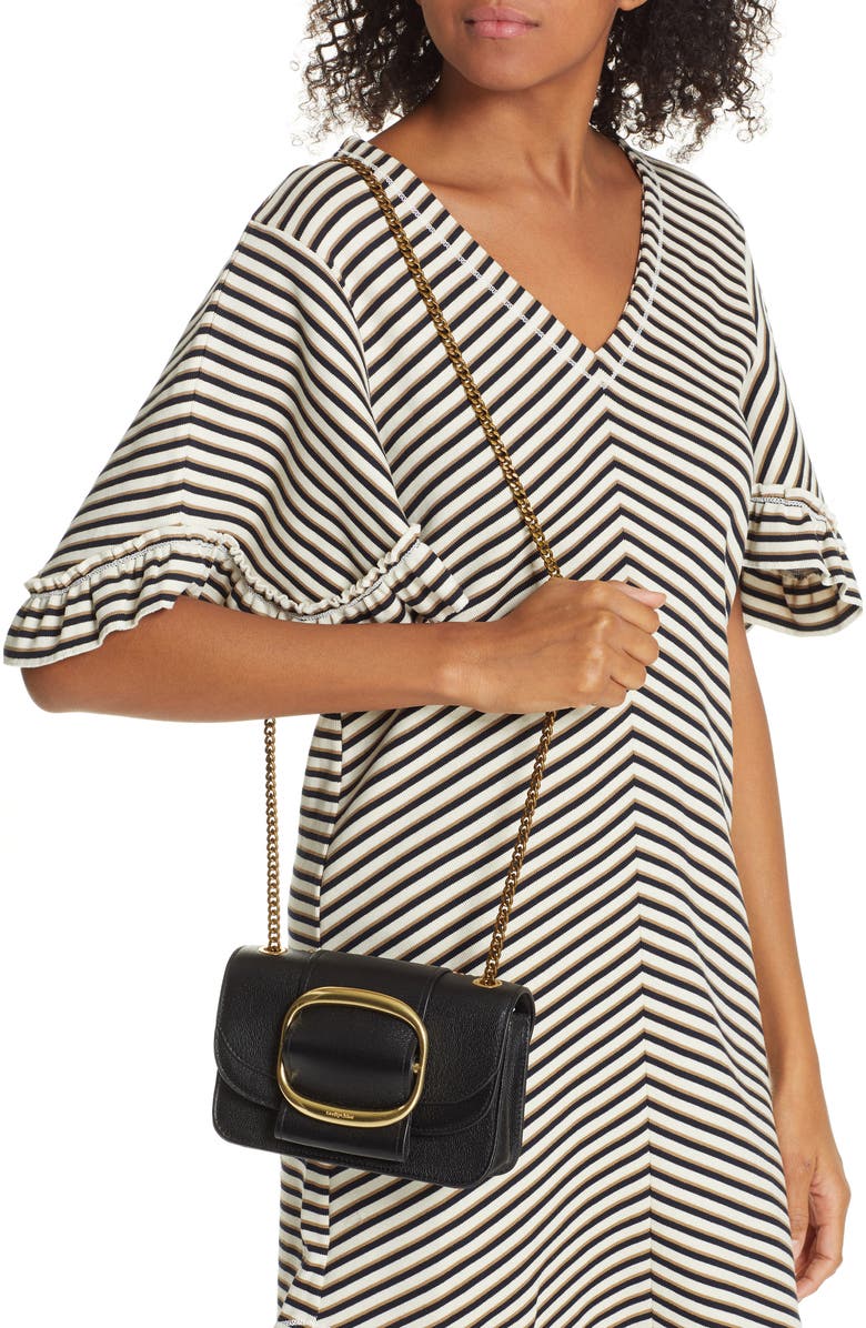 See by Chloé Hopper Leather Shoulder Bag, Alternate, color,