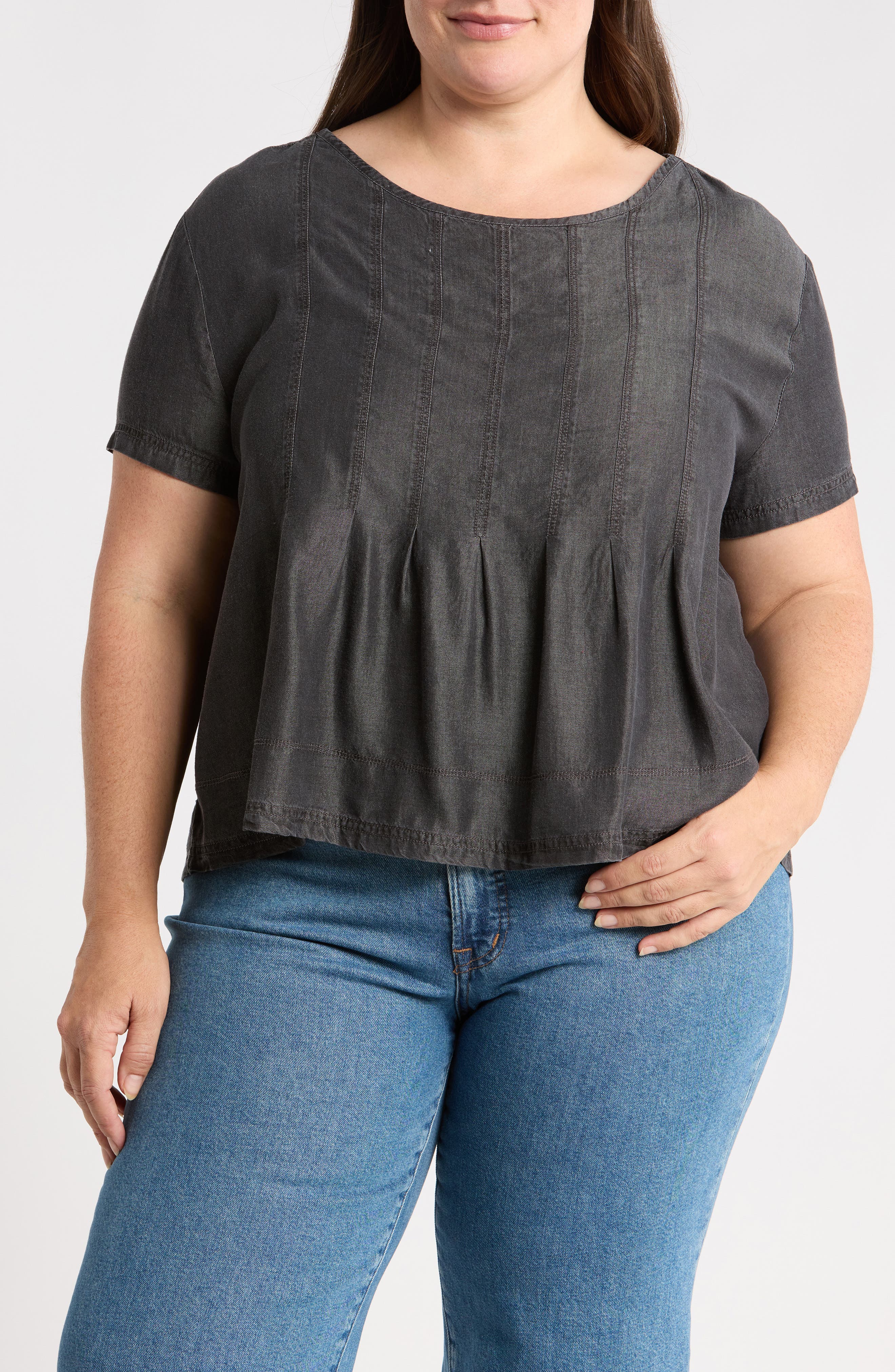 Tencel Lyocell Babydoll Top