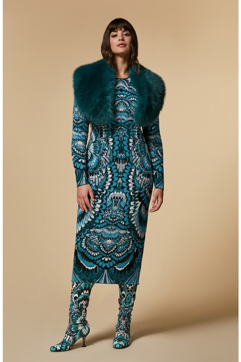 Embellished Sweater Dress, Alternate, color, OIL