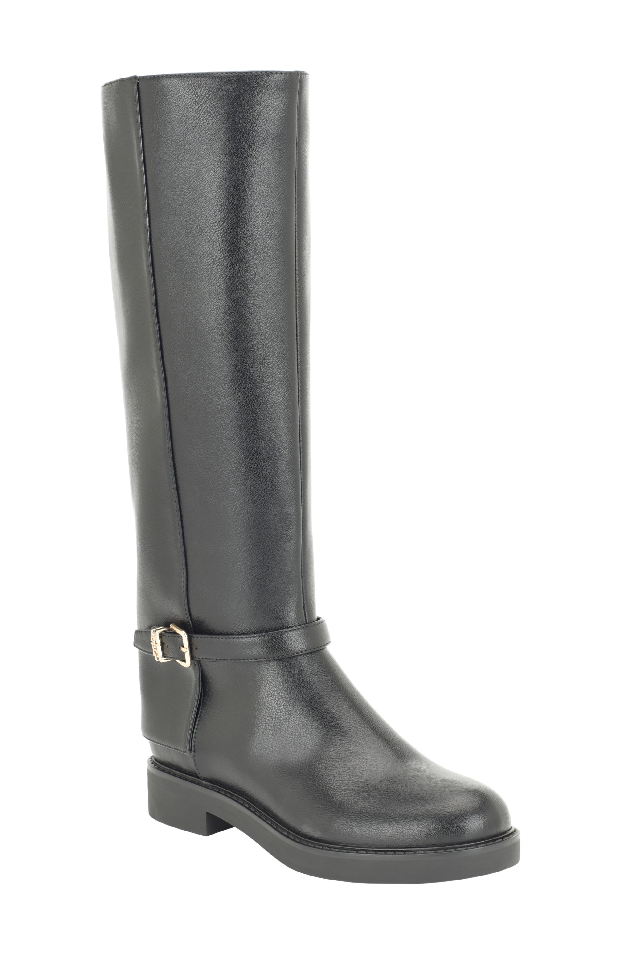 Missia Knee High Boot, Main, color, BLACK