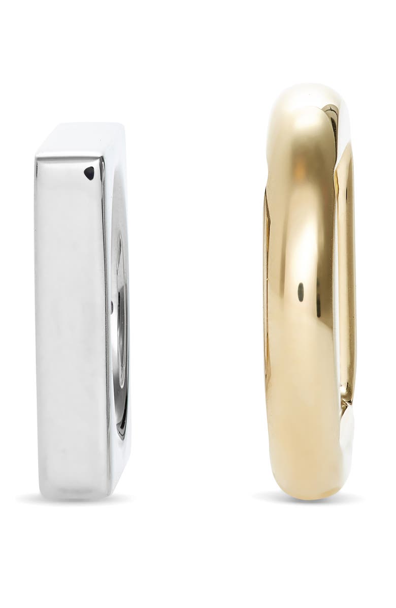 Jacquemus Les Bagues Rond Carré Geometric Rings, Alternate, color, 