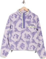 Columbia Helvetia II Print Crop Fleece Pullover