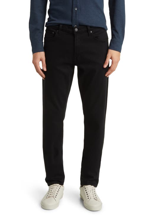 London Tapered Slim Fit Jeans (Raven)