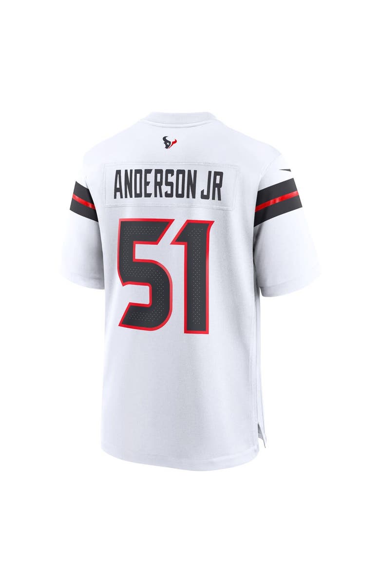 Nike Men's Nike Will Anderson Jr. White Houston Texans Game Jersey, Alternate, color, White