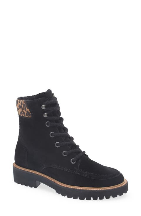 Duke Leather Lace-Up Boot (Women)