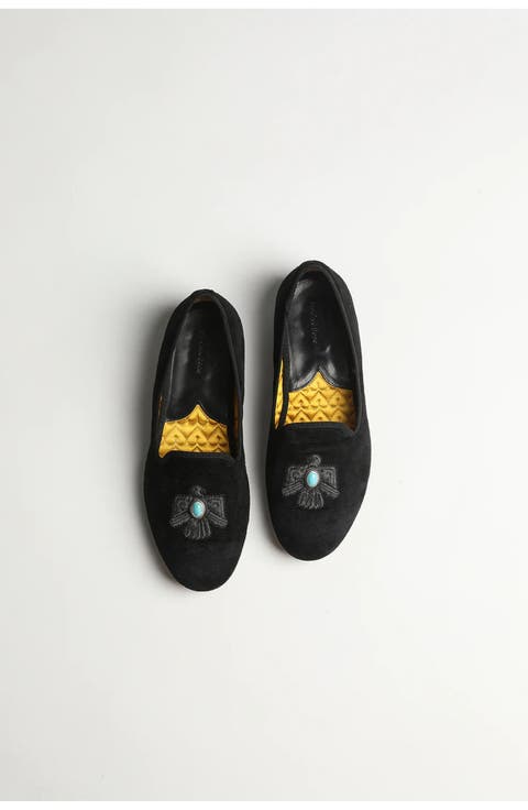 Broadway Suede Moccasin