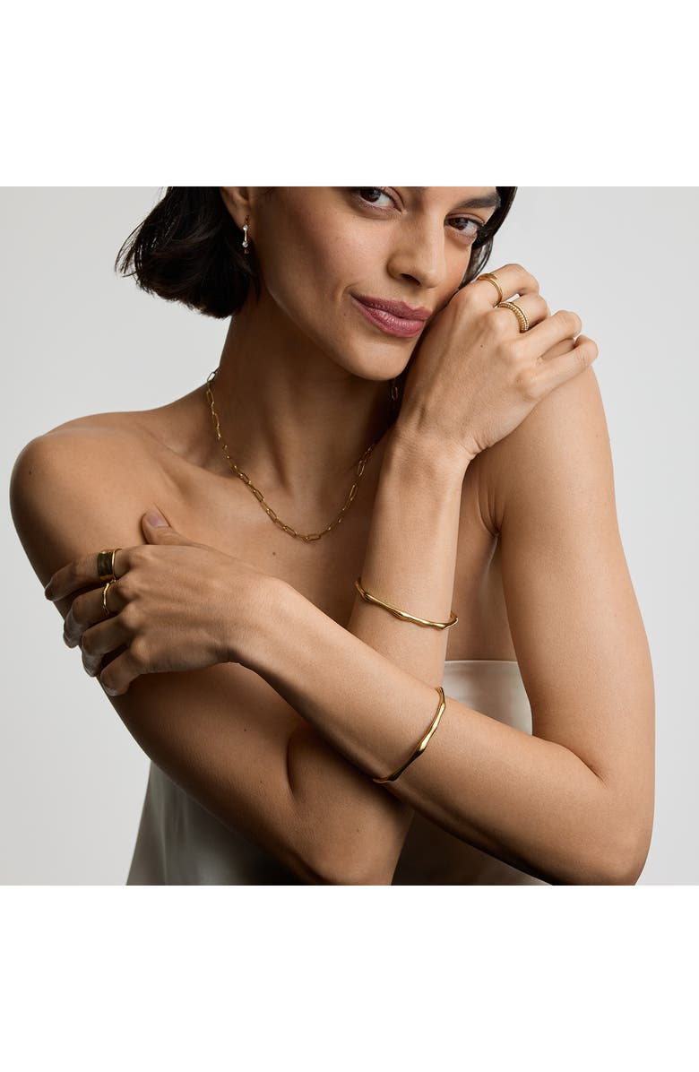 D.LOUISE Bamboo Bangle, Alternate, color, Gold