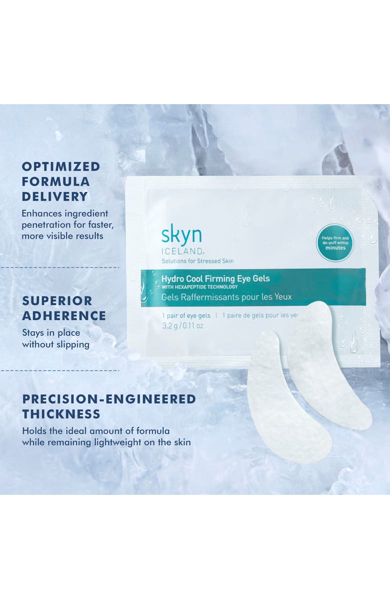 SKYN ICELAND Hydro Cool Firming Eye Gels Supersize 16-Pack, Alternate, color, Regular