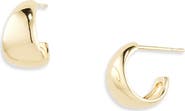 NORDSTROM RACK Tapered Chubby Hoop Earrings