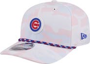 New Era Men's New Era White Chicago Cubs Camo Rope 9SEVENTY Adjustable Hat