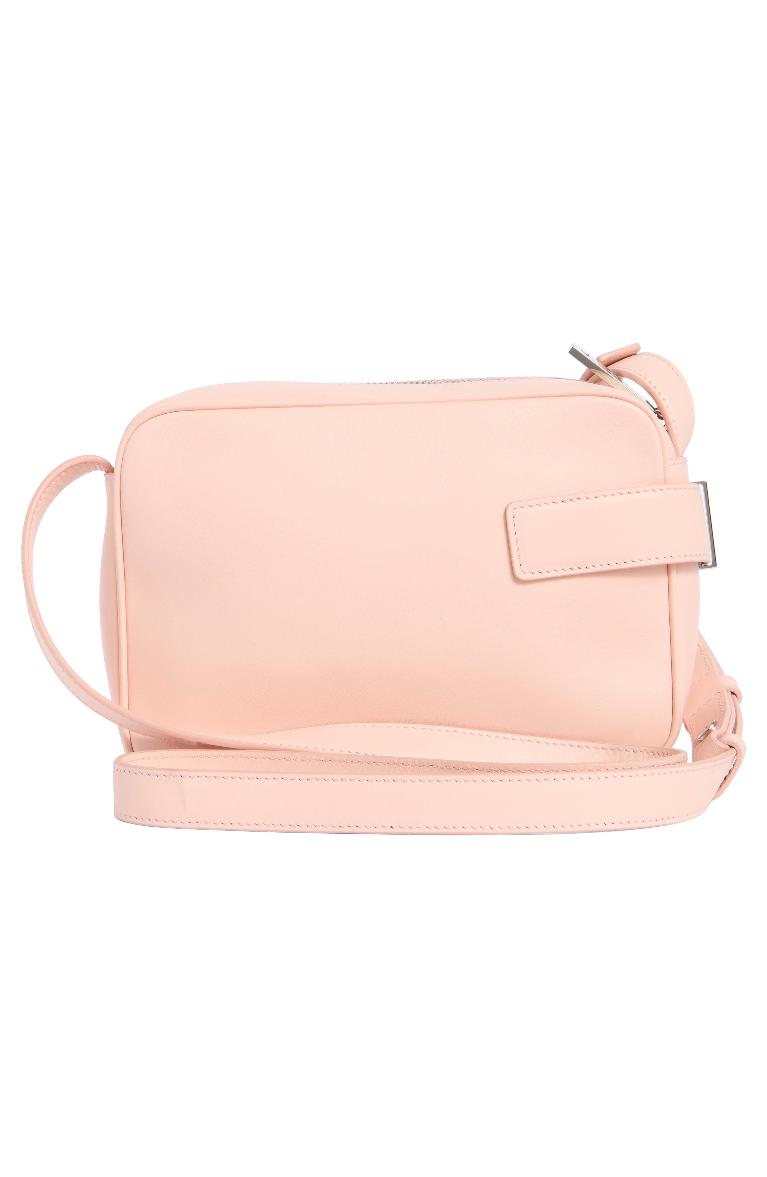 FERRAGAMO Archive Leather Crossbody Bag, Alternate, color, Light Pink