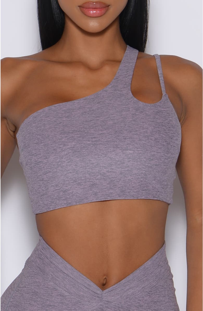 Bombshell Sportswear Lateral Top, Main, color, Lilac Grey