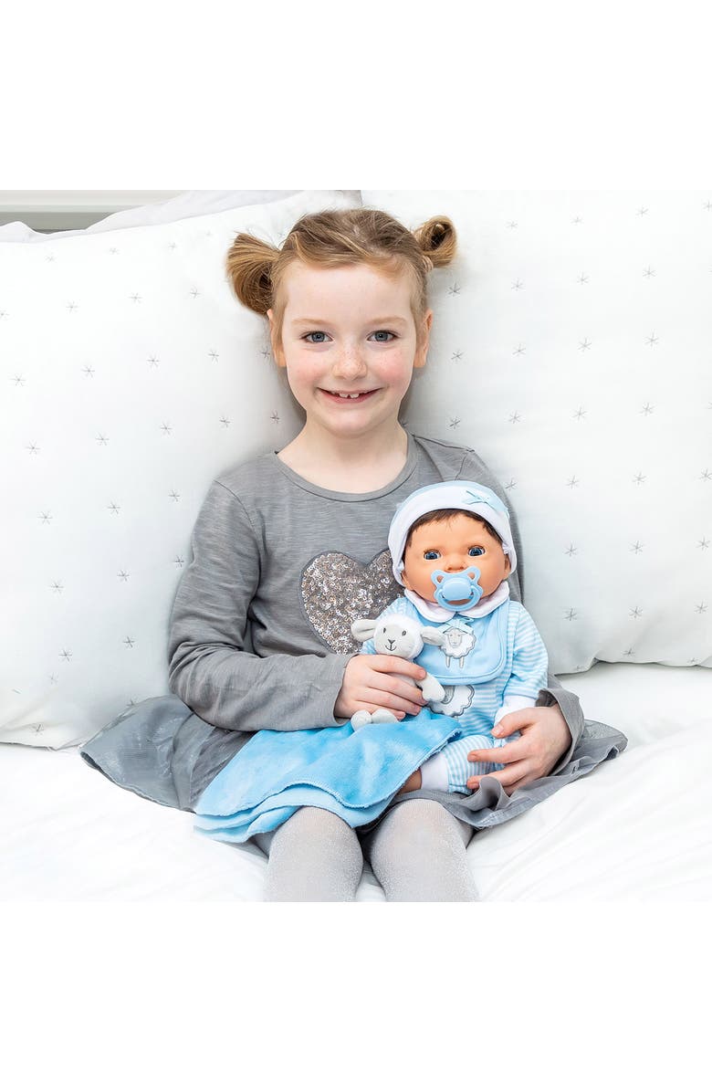 Tiny Treasures Baby Doll with Layette Set, Alternate, color, Multicolored