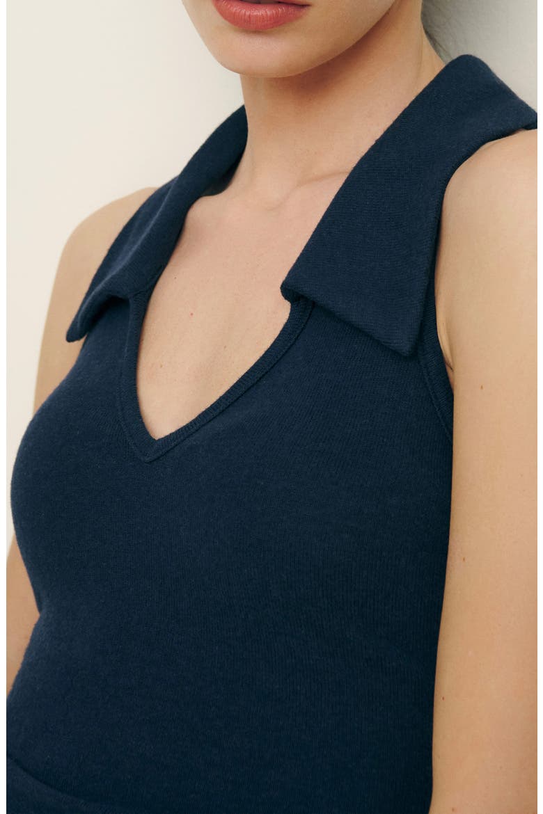 Austine Sleeveless Knit Top, Alternate, color, MIDNIGHT