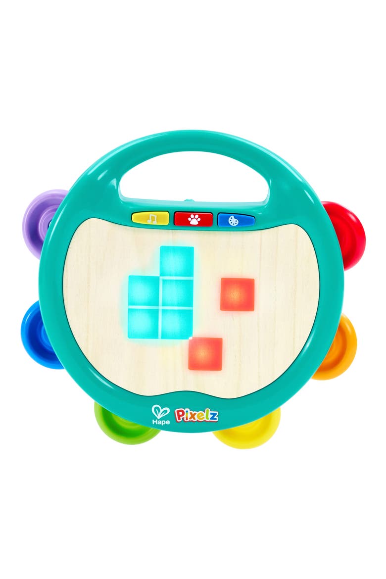Pixel Beat Tambourine, Alternate, color, MULTIPLECOLOR