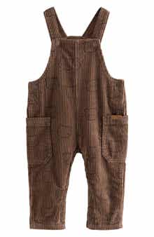 NEXT Kids' Jumbo Cotton Corduroy Overalls