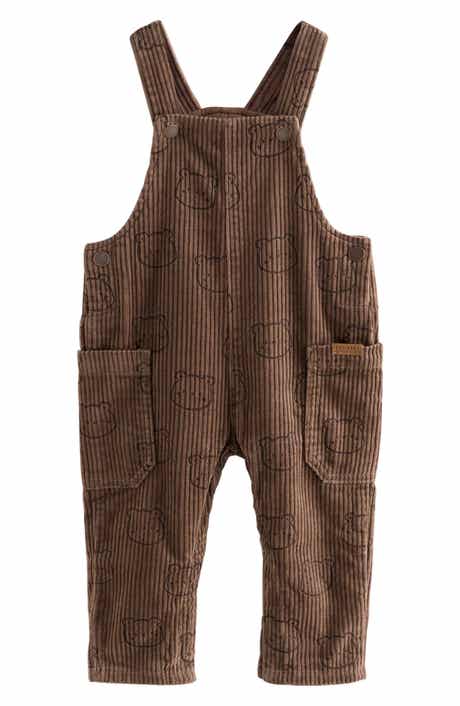 NEXT Kids' Jumbo Cotton Corduroy Overalls