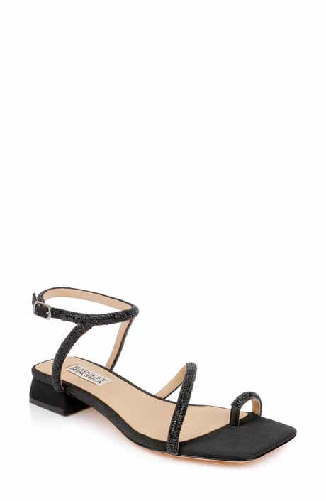 Badgley Mischka Collection Dakotah Ankle Strap Toe Loop Sandal