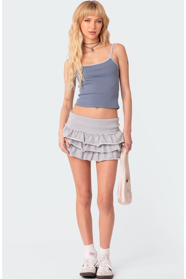 Back 2 Basics Crop Tank Top, Alternate, color, BLUE