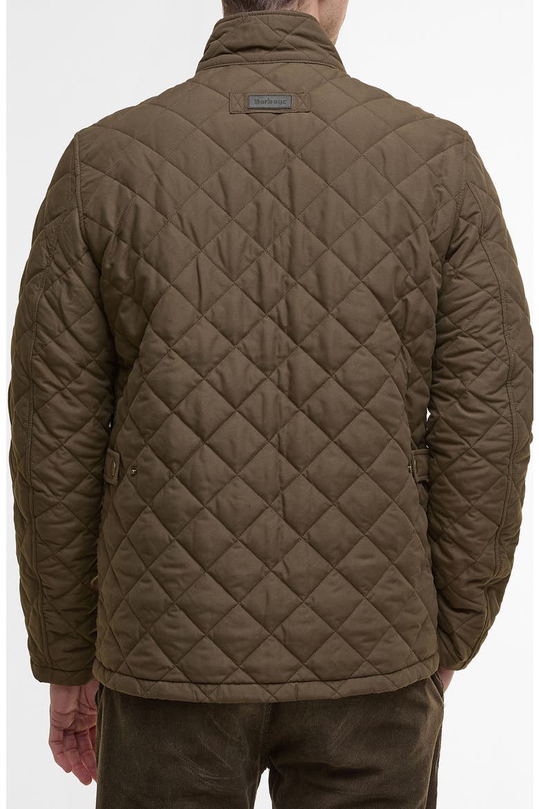 Shoveler Quilted Jacket, Alternate, color, DARK OLIVE